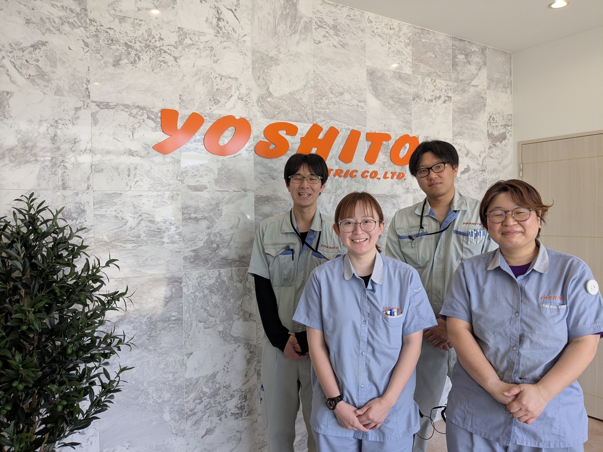 ヨシト電気株式会社 作業風景