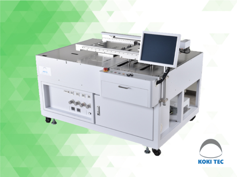 ポイント噴流はんだ付け装置を導入しました。